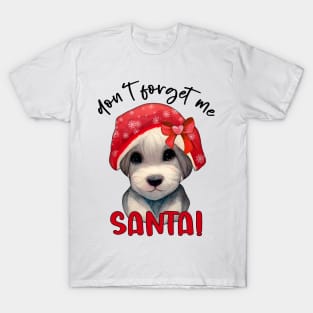 Cute Christmas Puppy T-Shirt